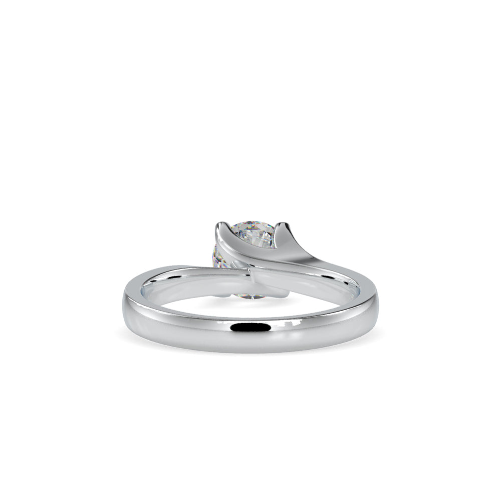 Lab Grown Diamond with 1CT Center Solitaire Everyday Ring in 14K Gold - IGI Certified & Customizable