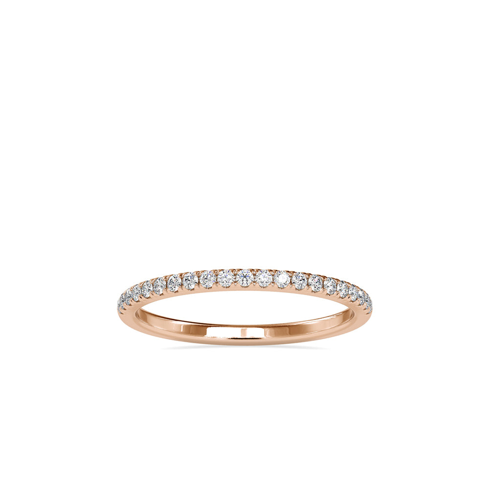 Lab Grown Diamond 0.20 CT Eternity Band in 14K Yellow Gold, IGI Certified