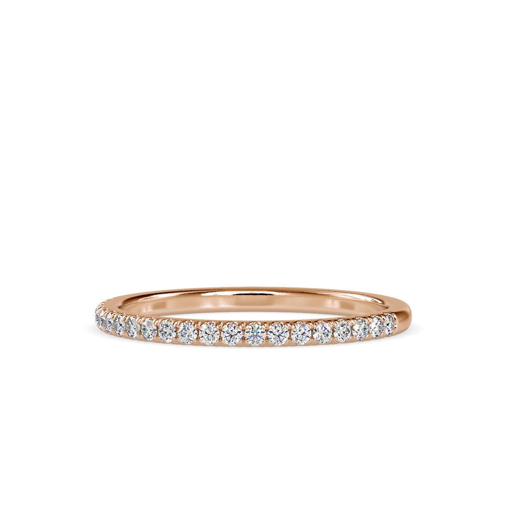 Lab Grown Diamond 0.20 CT Eternity Band in 14K Yellow Gold, IGI Certified