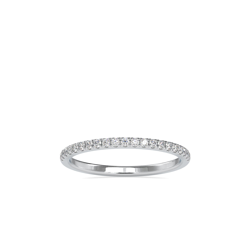 Lab Grown Diamond 0.20 CT Eternity Band in 14K Yellow Gold, IGI Certified