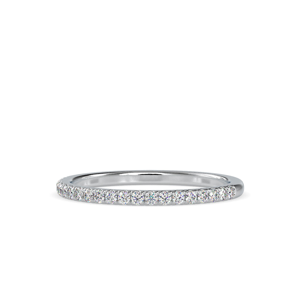 Lab Grown Diamond 0.20 CT Eternity Band in 14K Yellow Gold, IGI Certified