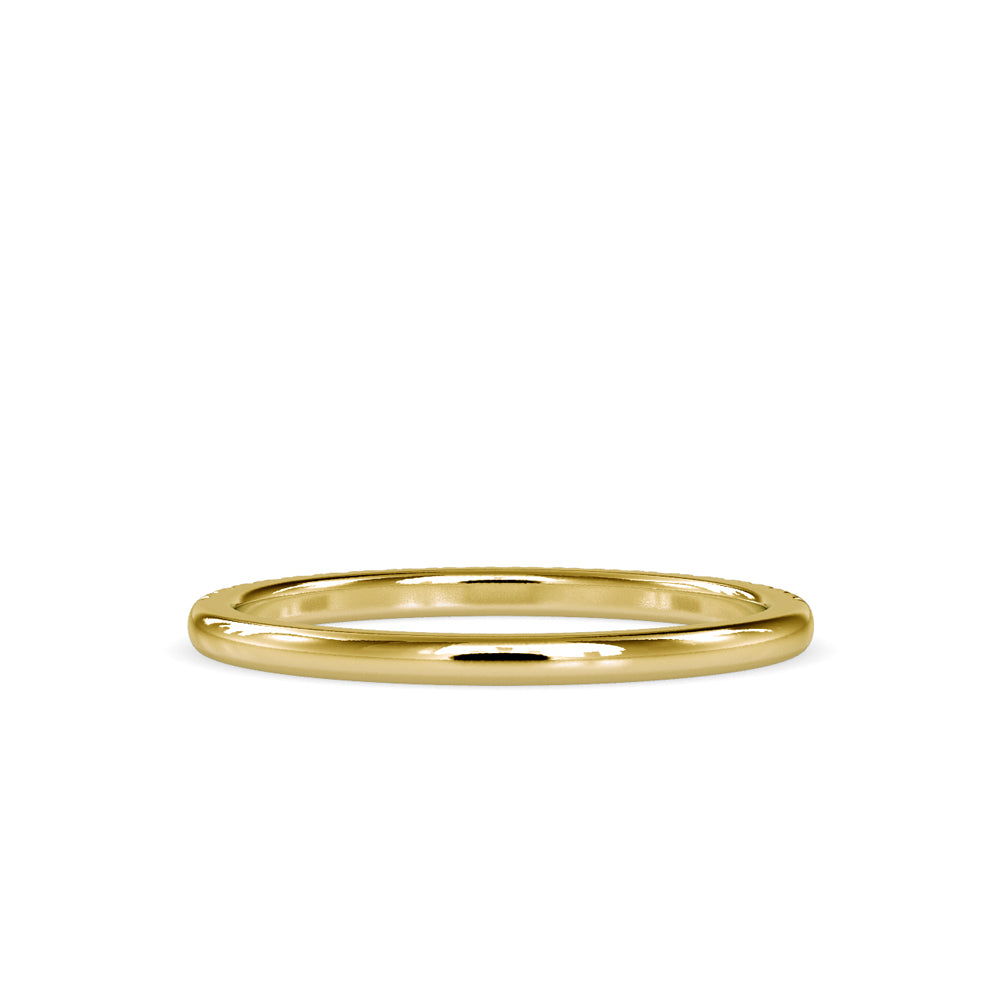 Lab Grown Diamond 0.20 CT Eternity Band in 14K Yellow Gold, IGI Certified