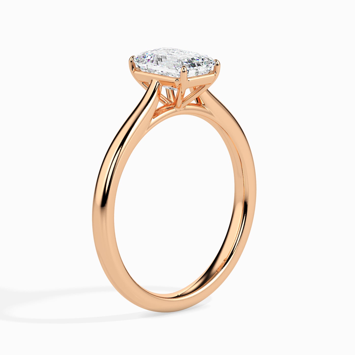 Classic Sparkle: 1.02 ct Diamond Ring, Simple 3.2kt Gold