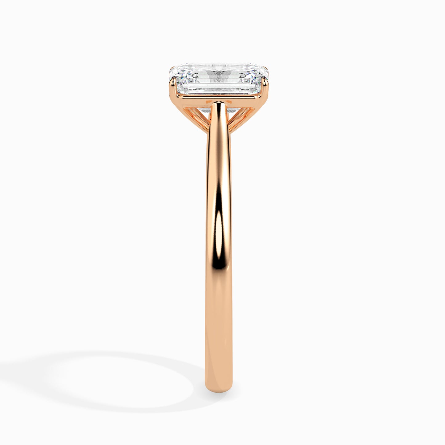 Classic Sparkle: 1.02 ct Diamond Ring, Simple 3.2kt Gold