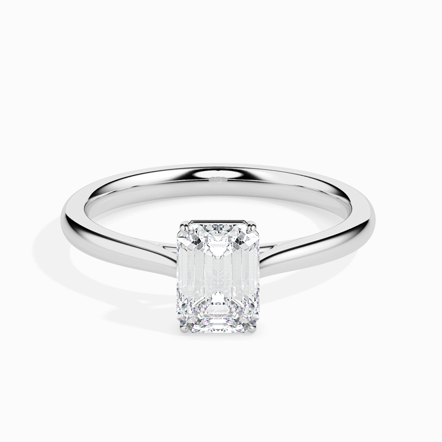 Classic Sparkle: 1.02 ct Diamond Ring, Simple 3.2kt Gold