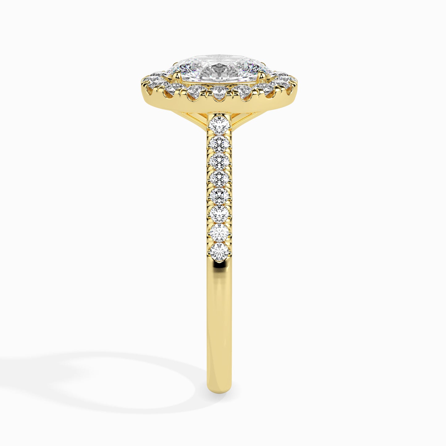 Subtle Radiance: 1.4 ct Diamond Set in Distinctive 3.97kt Gold