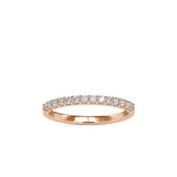 Lab Grown Diamond 0.26 CT Eternity Band in 14K Gold | IGI Certified Minimalist Ring for Everyday Wear