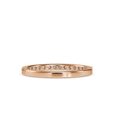 Lab Grown Diamond 0.26 CT Eternity Band in 14K Gold | IGI Certified Minimalist Ring for Everyday Wear