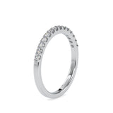 Lab Grown Diamond 0.26 CT Eternity Band in 14K Gold | IGI Certified Minimalist Ring for Everyday Wear