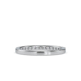 Lab Grown Diamond 0.26 CT Eternity Band in 14K Gold | IGI Certified Minimalist Ring for Everyday Wear