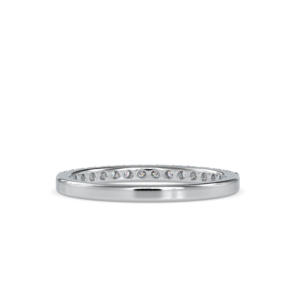 Lab Grown Diamond 0.26 CT Eternity Band in 14K Gold | IGI Certified Minimalist Ring for Everyday Wear