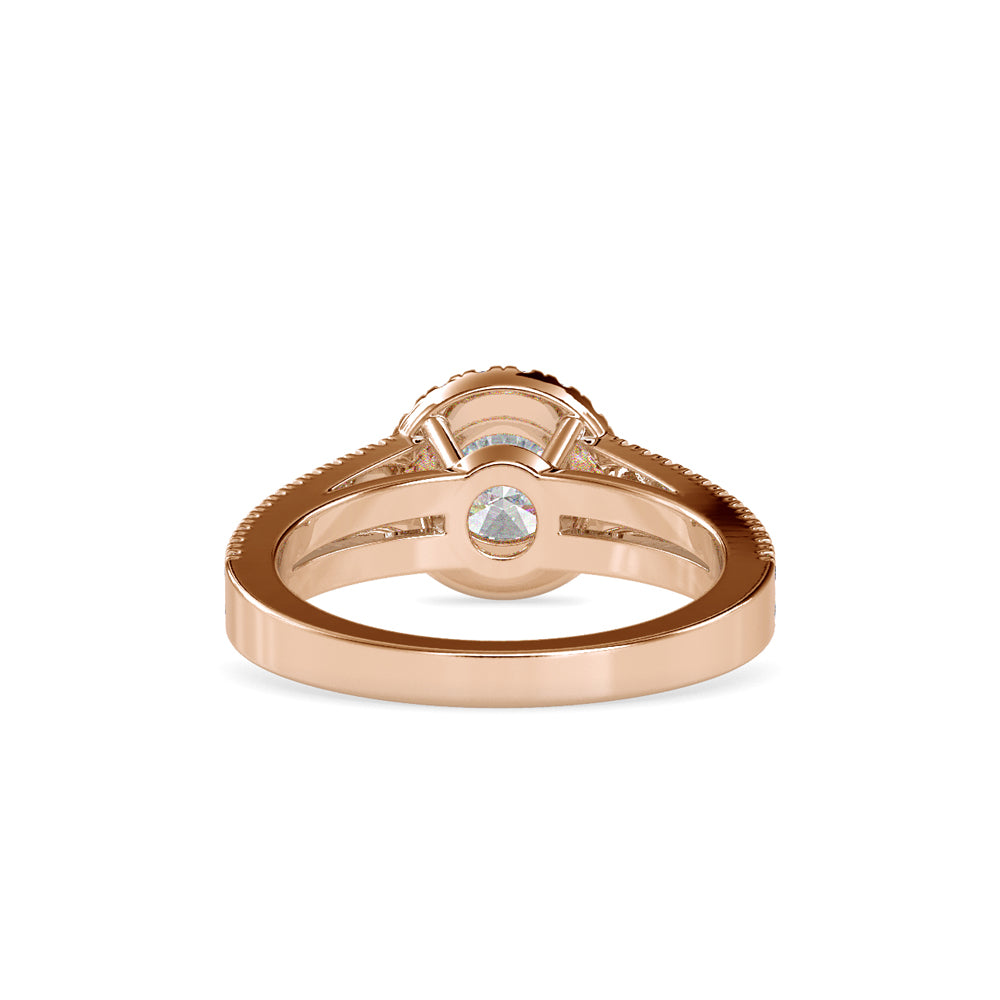 Celestial Spark: 1.51 ct Diamond Solitaire Ring in 5.9kt Gold