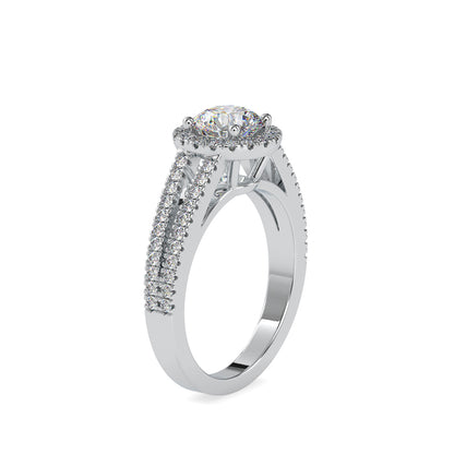 Celestial Spark: 1.51 ct Diamond Solitaire Ring in 5.9kt Gold