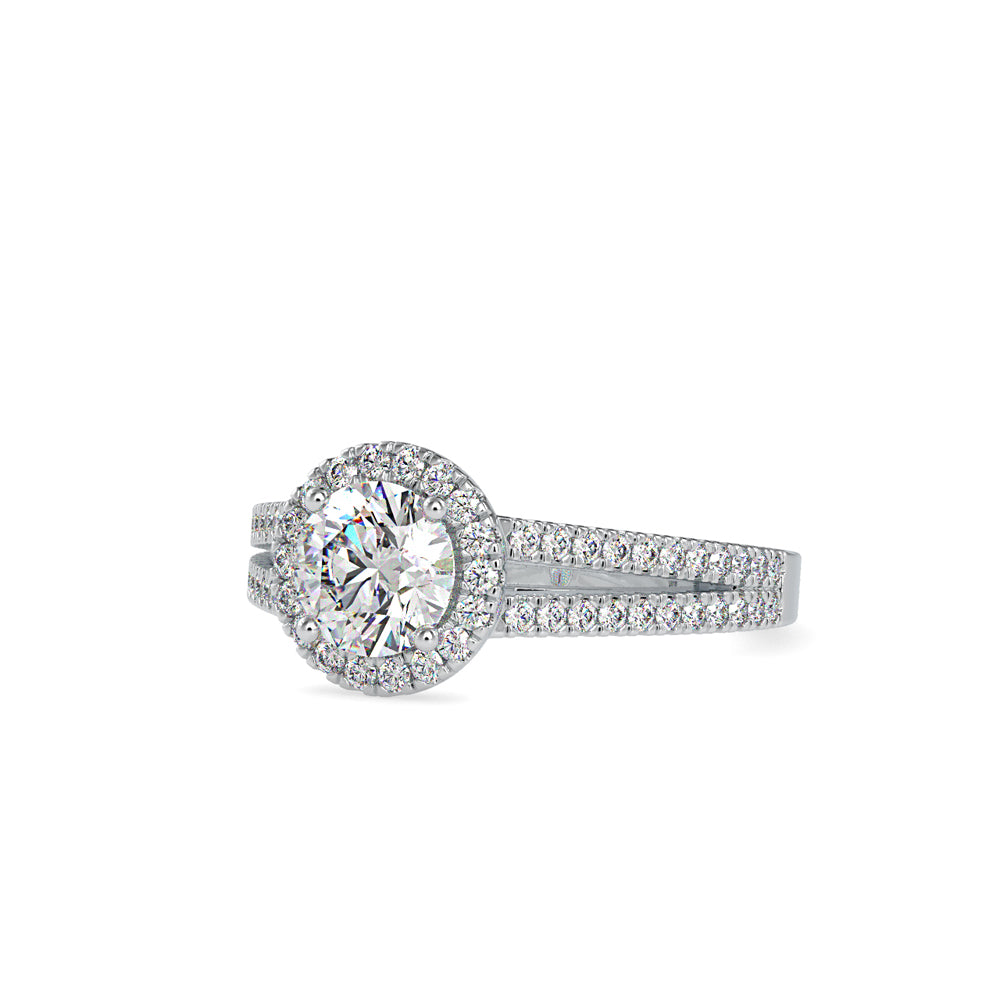 Celestial Spark: 1.51 ct Diamond Solitaire Ring in 5.9kt Gold