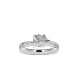 Lab Grown Diamond with 1CT Center Solitaire Everyday Ring in 14K Gold - IGI Certified & Customizable