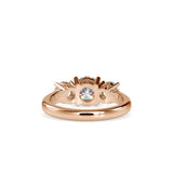 Lab Grown Diamonds with 1.01 CT Center Solitaire, 0.45 CT Side Diamonds Each(1.91 CT),Three-Stone Engagement Ring in 14K Gold- IGI Certified & Customizable
