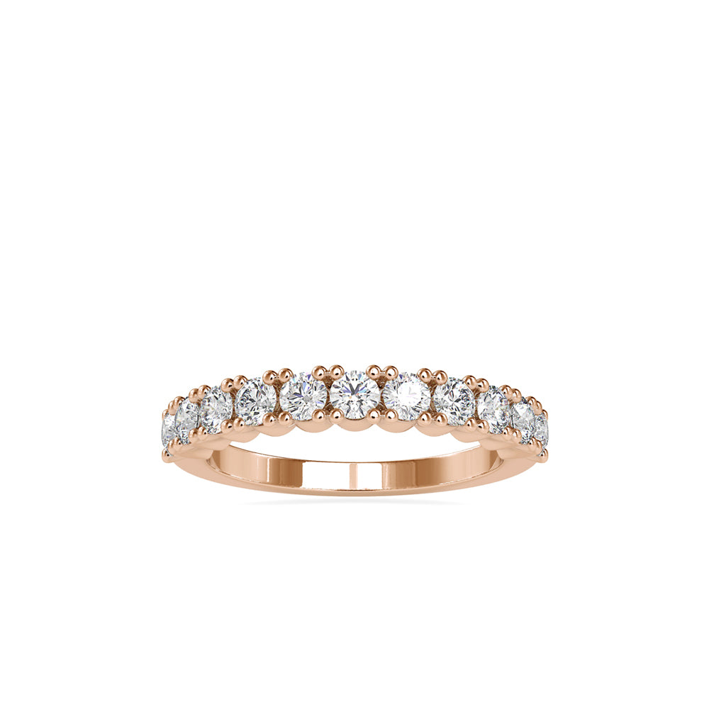 0.92 CT Lab Grown Diamond Eternity Band in 14K Gold, IGI Certified