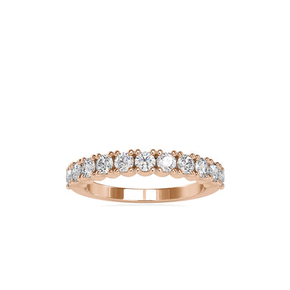 0.92 CT Lab Grown Diamond Eternity Band in 14K Gold, IGI Certified