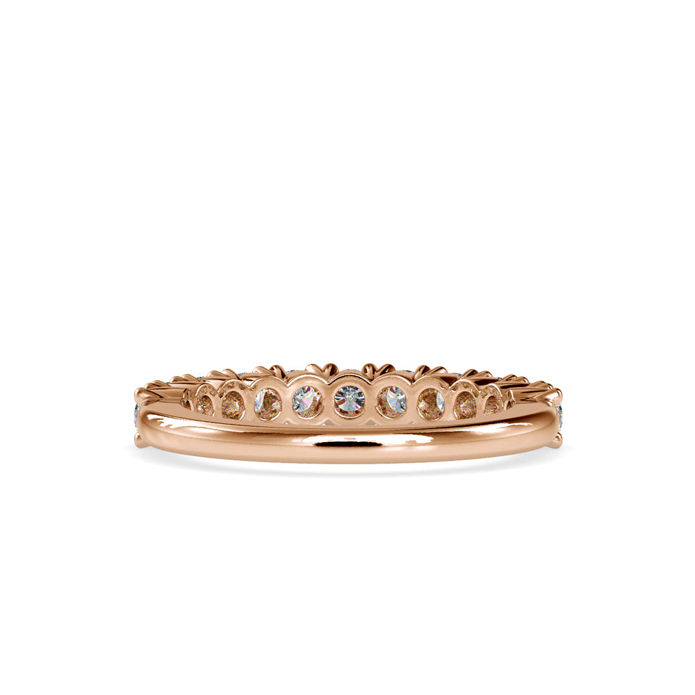 0.92 CT Lab Grown Diamond Eternity Band in 14K Gold, IGI Certified