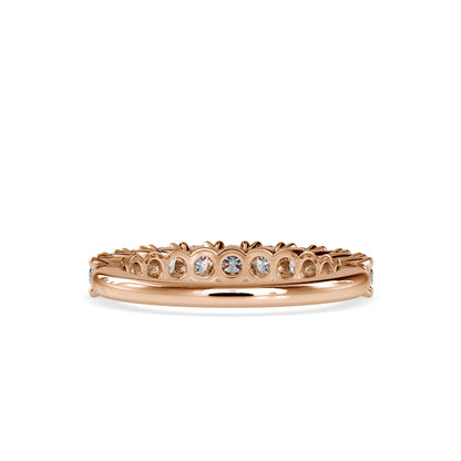0.92 CT Lab Grown Diamond Eternity Band in 14K Gold, IGI Certified