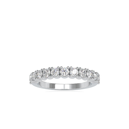 0.92 CT Lab Grown Diamond Eternity Band in 14K Gold, IGI Certified