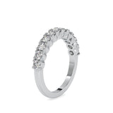 0.92 CT Lab Grown Diamond Eternity Band in 14K Gold, IGI Certified