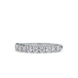 0.92 CT Lab Grown Diamond Eternity Band in 14K Gold, IGI Certified