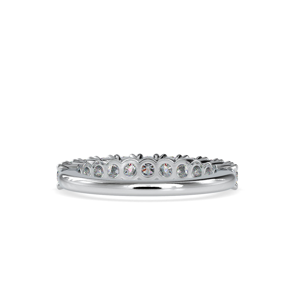 0.92 CT Lab Grown Diamond Eternity Band in 14K Gold, IGI Certified