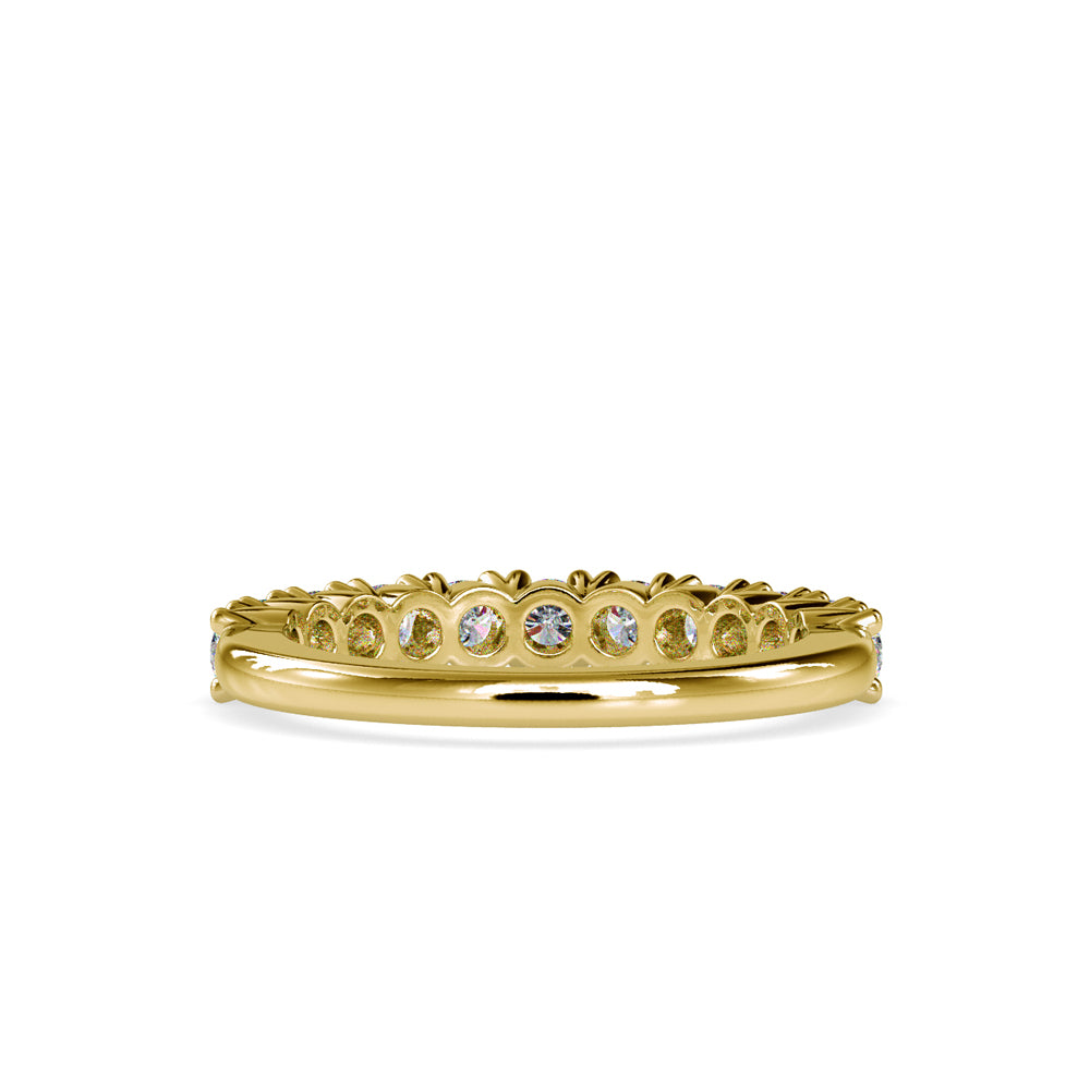 0.92 CT Lab Grown Diamond Eternity Band in 14K Gold, IGI Certified