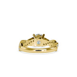 Lab Grown Diamonds with 1 CT Center Solitaire, 0.52 CT Side Diamonds (1.52 CT),Twisted Shank Engagement Ring in 14K Gold- IGI Certified & Customizable