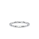 0.09 CT Lab Grown Diamond Gold Band Ring in 14K Yellow Gold, IGI Certified