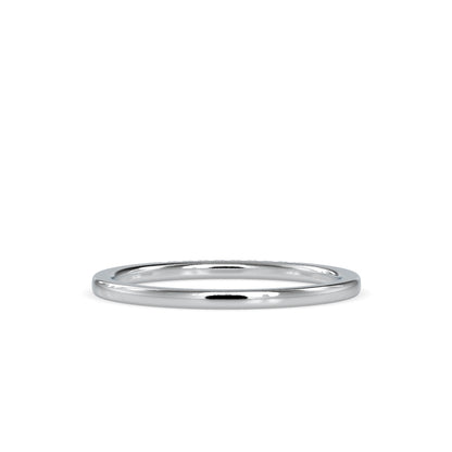 Subtle Shimmer: Lab GrownDimoand 0.05 ct Ring in.14kt Gold Band