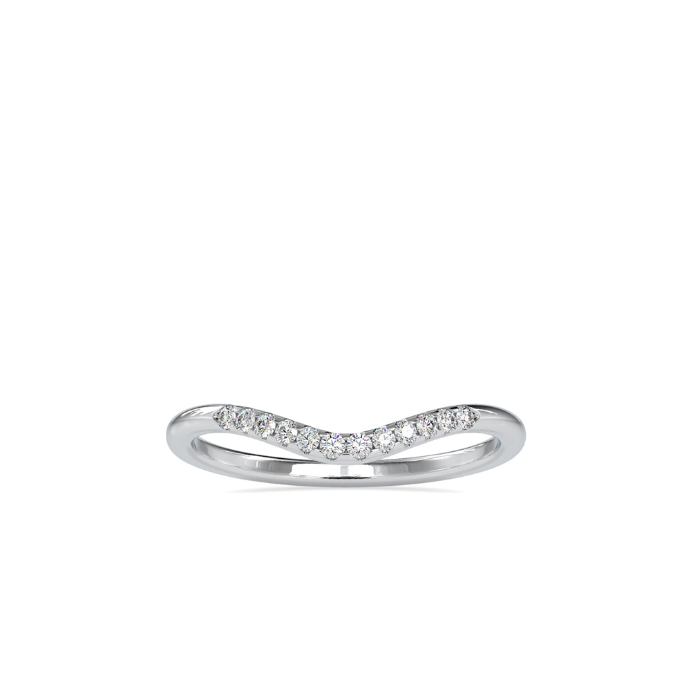 Golden Hues: 0.089 ct Diamond Ring in Unique 1.54kt Gold