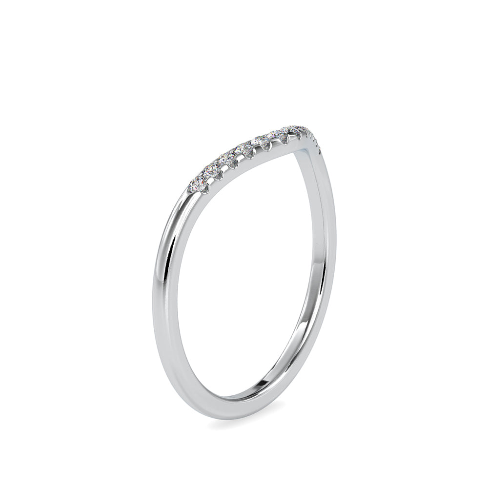 Golden Hues: 0.089 ct Diamond Ring in Unique 1.54kt Gold