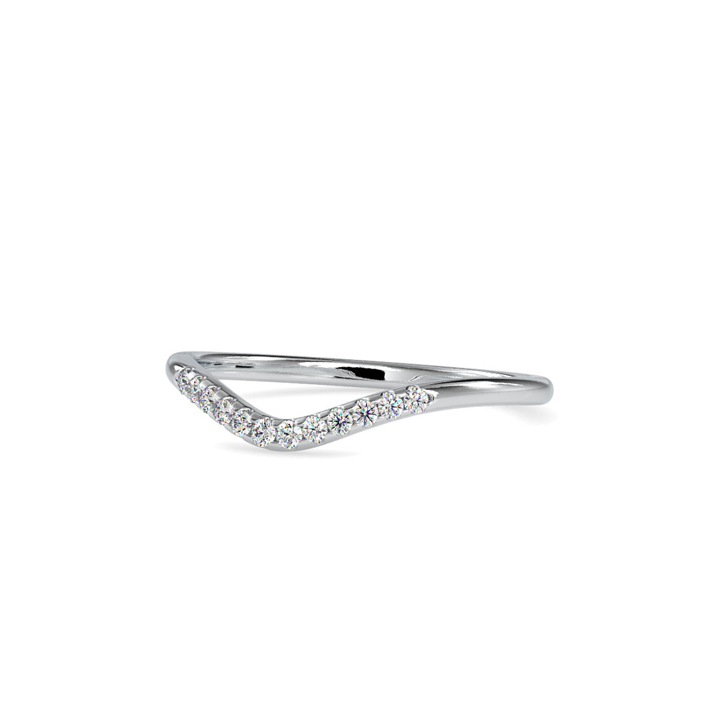 Golden Hues: 0.089 ct Diamond Ring in Unique 1.54kt Gold