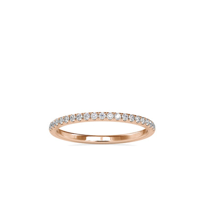 Lab Grown Diamond 0.20 CT Eternity Band in 14K Yellow Gold, IGI Certified