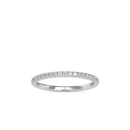 Lab Grown Diamond 0.20 CT Eternity Band in 14K Yellow Gold, IGI Certified