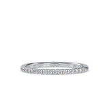 Lab Grown Diamond 0.20 CT Eternity Band in 14K Yellow Gold, IGI Certified