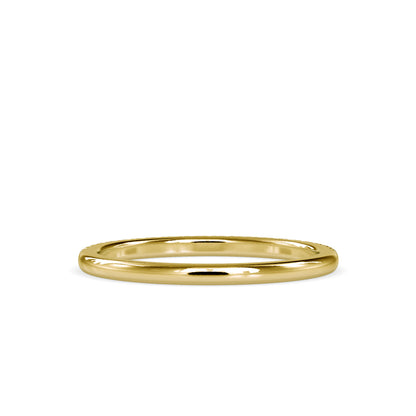 Lab Grown Diamond 0.20 CT Eternity Band in 14K Yellow Gold, IGI Certified
