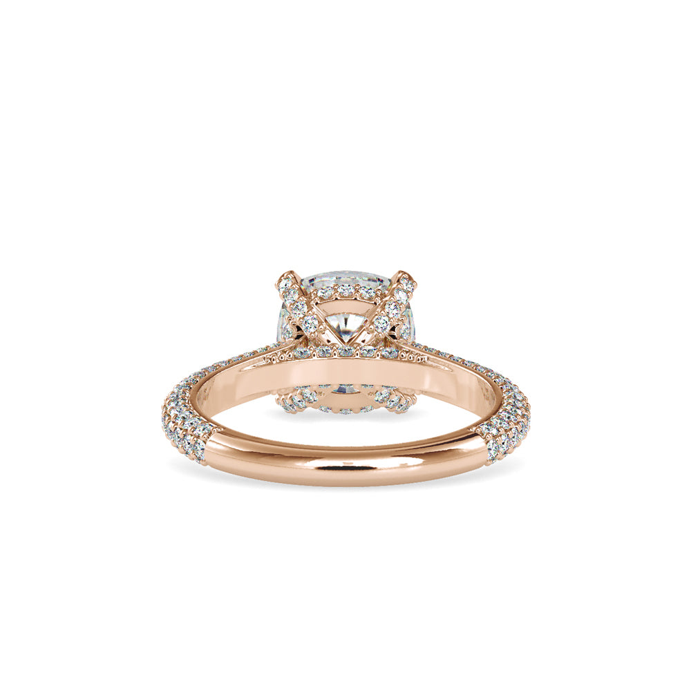 1.52 CT Lab Grown Round Brilliant Diamond Solitaire Engagement Ring in 14K Yellow Gold, IGI Certified