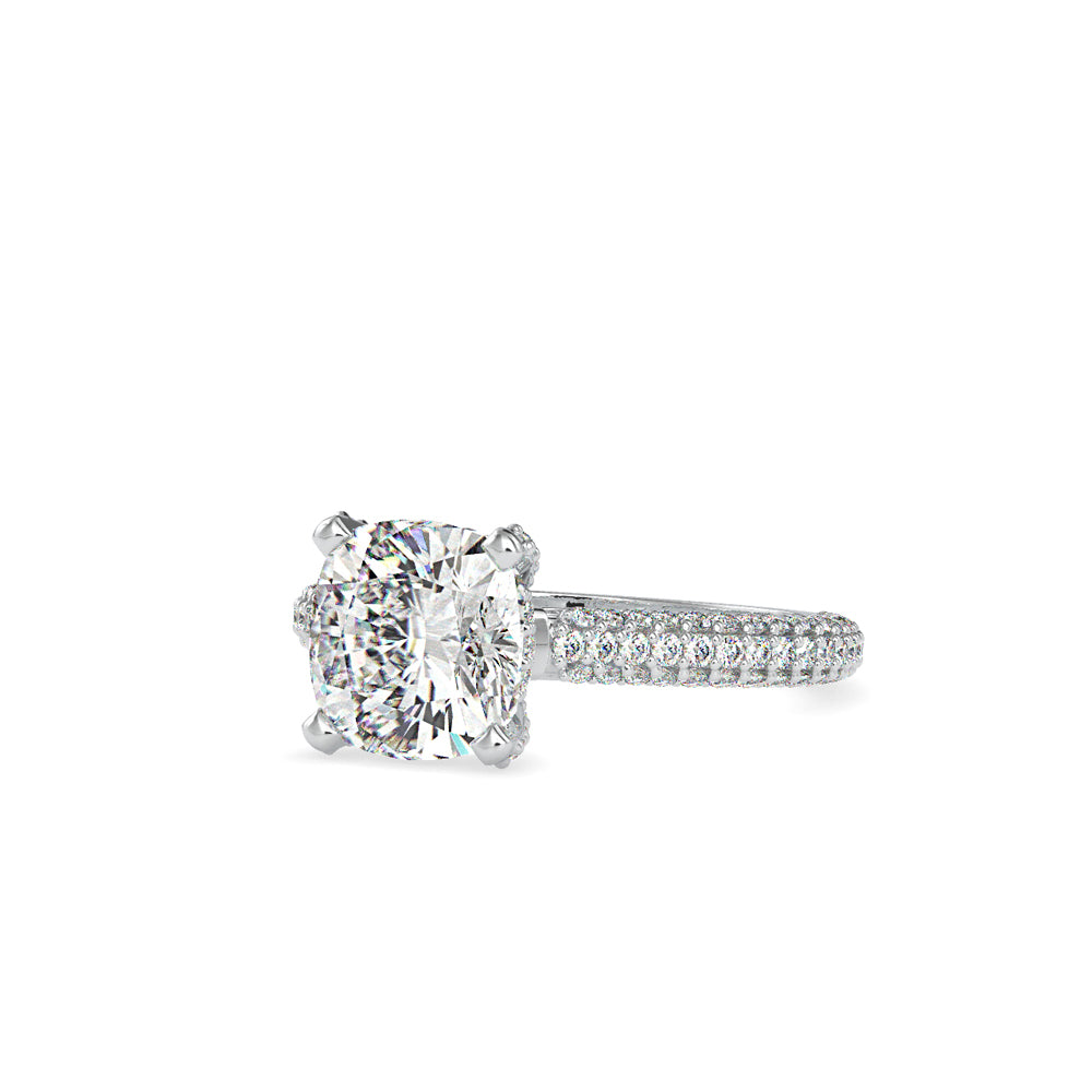1.52 CT Lab Grown Round Brilliant Diamond Solitaire Engagement Ring in 14K Yellow Gold, IGI Certified
