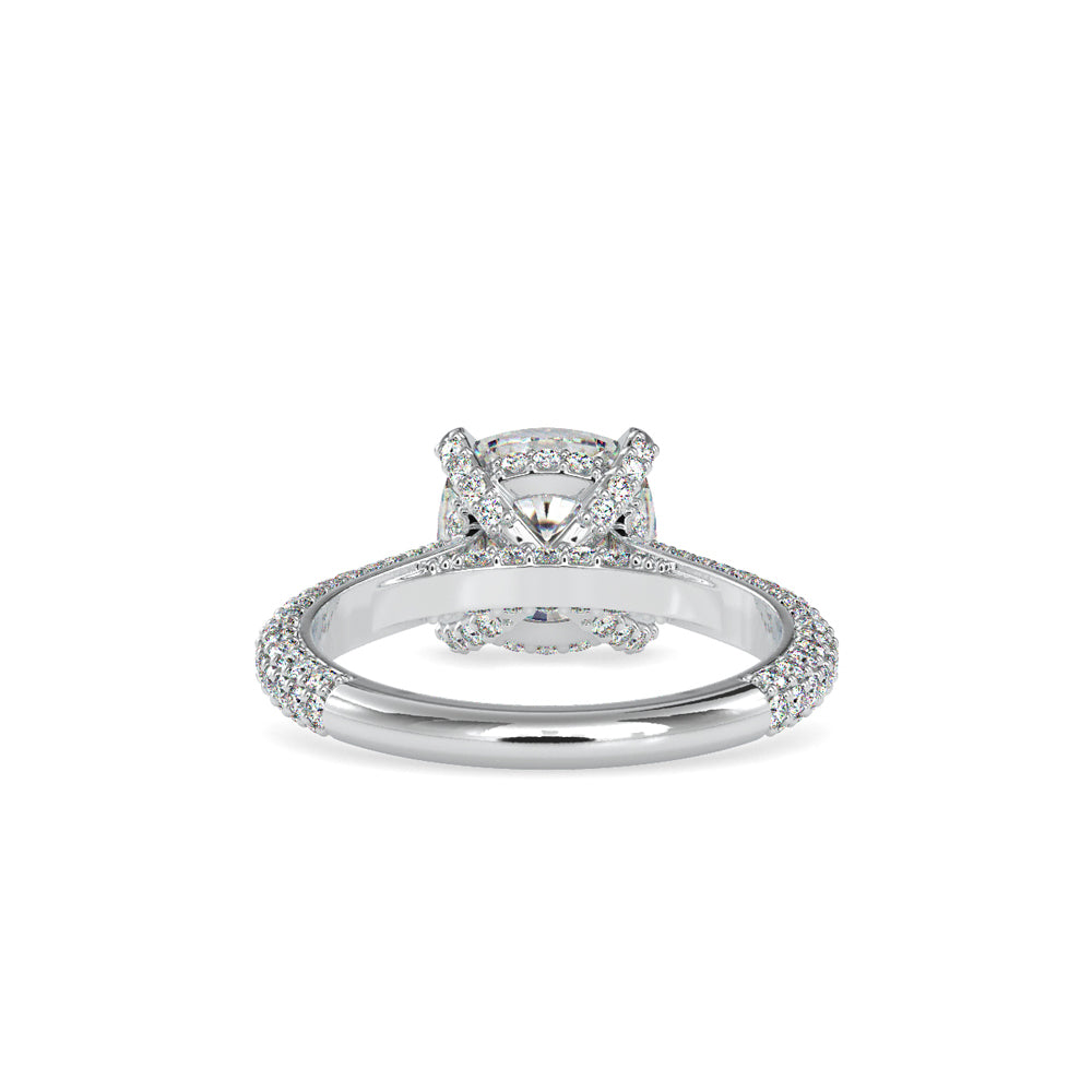 1.52 CT Lab Grown Round Brilliant Diamond Solitaire Engagement Ring in 14K Yellow Gold, IGI Certified