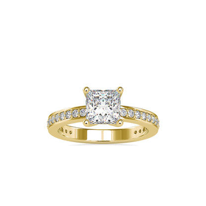 Timeless Elegance: 1.3 ct Diamond Solitaire, 3.1kt Gold