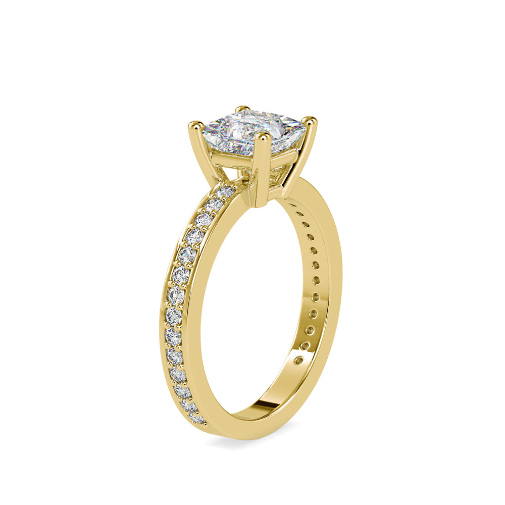 Timeless Elegance: 1.3 ct Diamond Solitaire, 3.1kt Gold