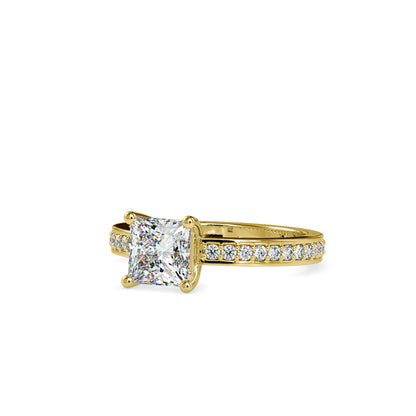 Timeless Elegance: 1.3 ct Diamond Solitaire, 3.1kt Gold