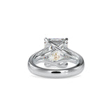 Lab Grown Diamonds with 1.02 CT Emerald Cut Ring in 14K  Gold -  IGI Certified & Customizable