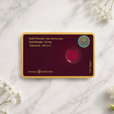 50 mg 24KT 999 Fine Gold Coin