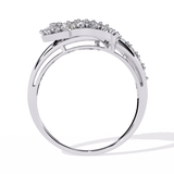 Love's Embrace: 14k Gold Ring with 0.67ct Diamonds