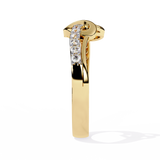 Timeless Treasure: 14k Gold Ring with 0.16ct Diamonds