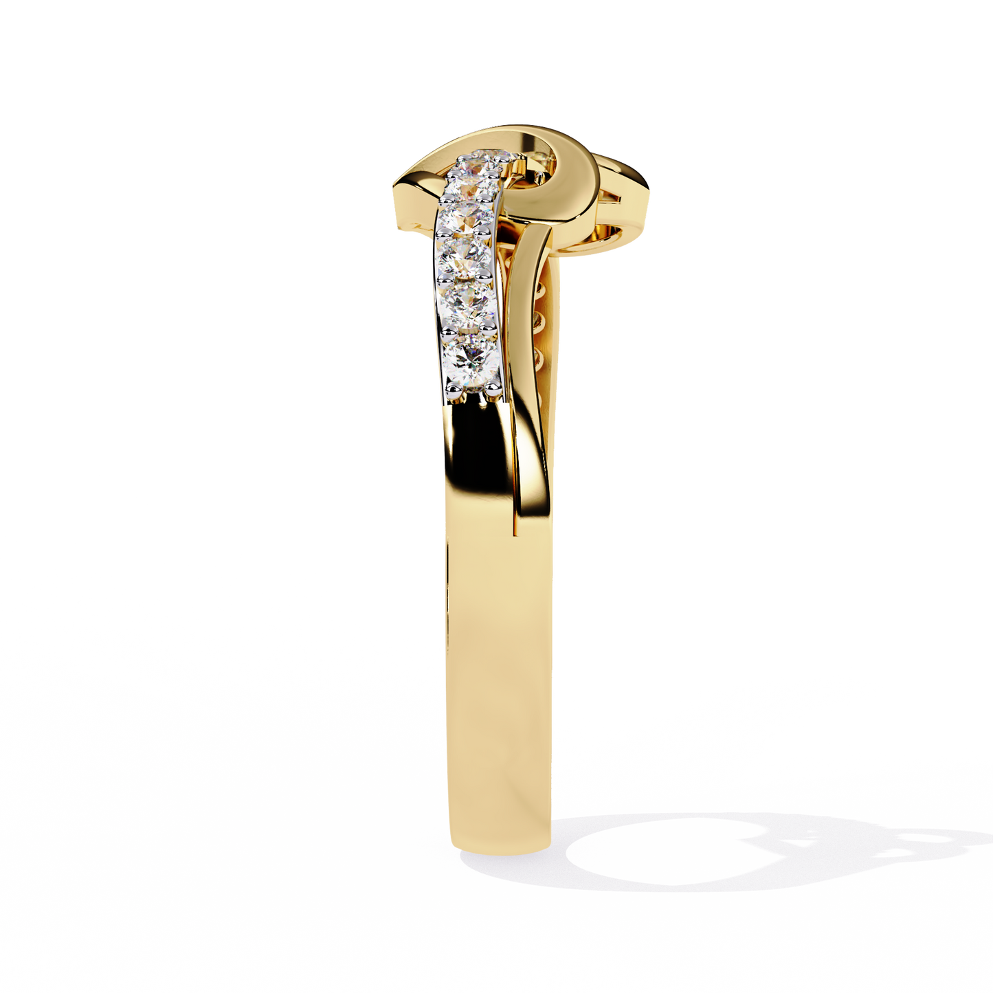 Timeless Treasure: 14k Gold Ring with 0.16ct Diamonds